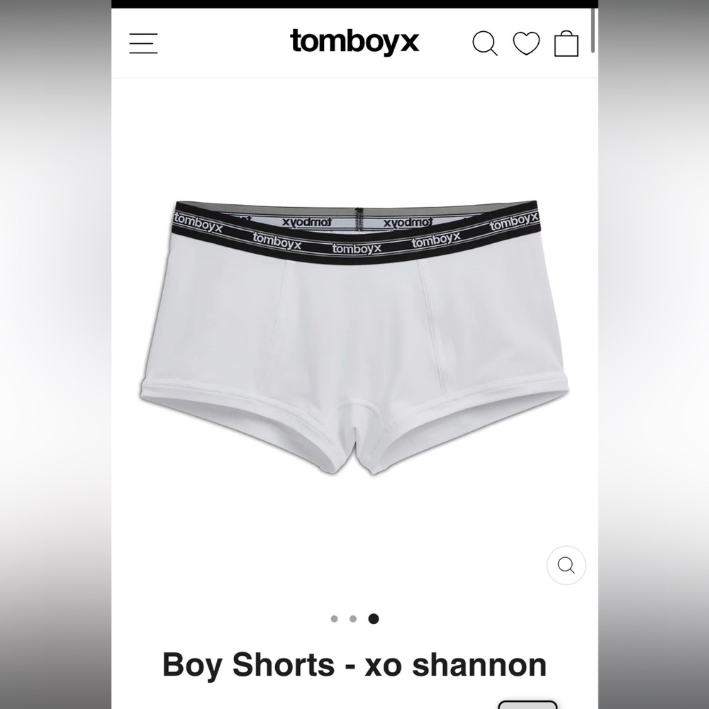 Tomboyx Boy Shorts Brand New (XO SHANNON exclusive)